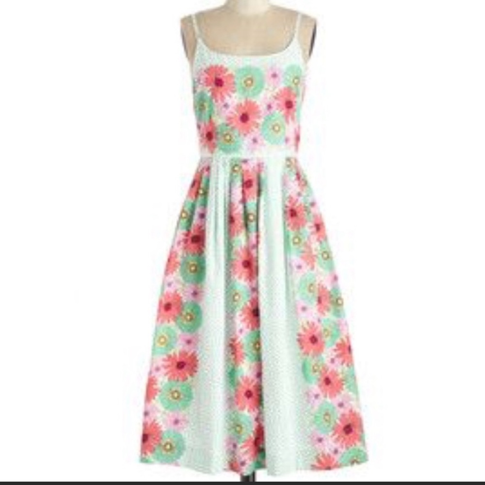 Modcloth Bea & Dot High Socie-tea Dress